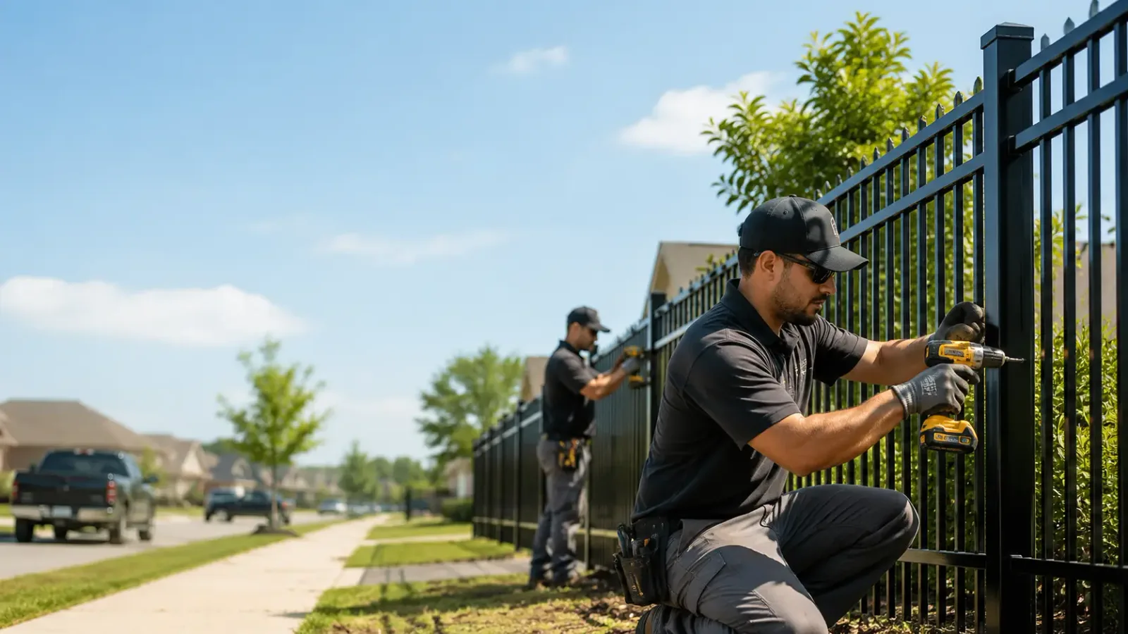 Metal Fence Installation in Monroe, IN